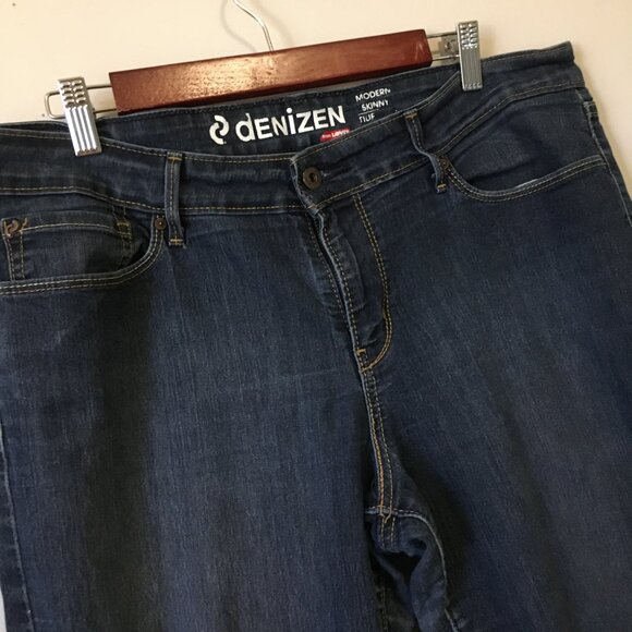 Denizen Levi's Modern Skinny Blue Jeans - Picture 5 of 16
